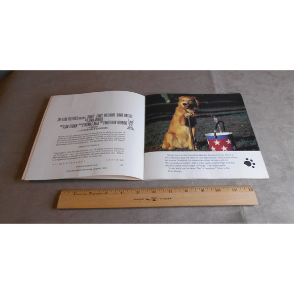 Tri-Star Pictures Bingo 1991 Scholastic Adaption by Beth Goodman 0590450395 - Picture 5 of 7